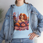 Dog & Brunch Better Together' T‑Shirt — Cute Cavalier King Charles Tea Time Tee