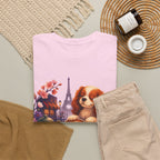 Dog & Brunch Better Together' T‑Shirt — Cute Cavalier King Charles Tea Time Tee