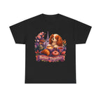 Dog & Brunch Better Together' T‑Shirt — Cute Cavalier King Charles Tea Time Tee