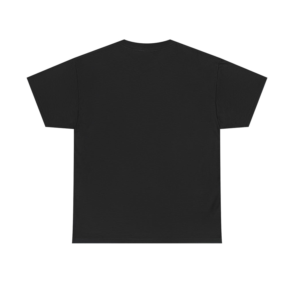 Camp More Camping T-Shirt — Retro Sunset Tent & Dog Outdoor Tee