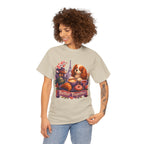 Dog & Brunch Better Together' T‑Shirt — Cute Cavalier King Charles Tea Time Tee