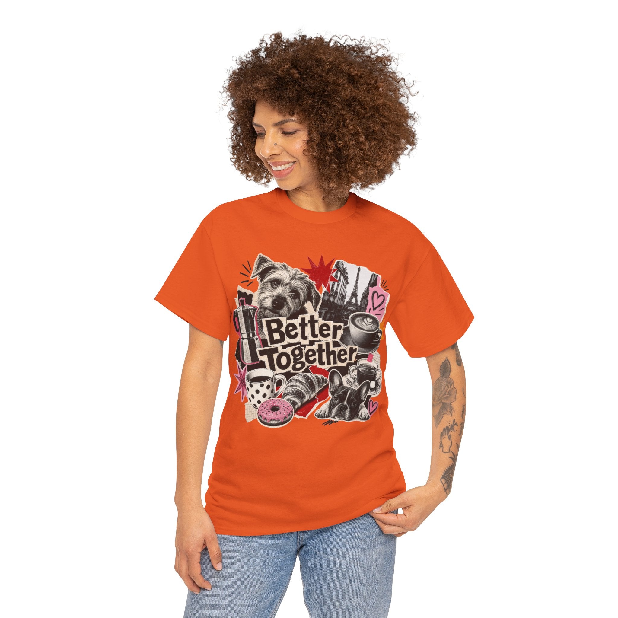 Better Together Dogs & Coffee Tee