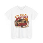 Chasin' Sunsets Camper Van Tee | Vintage Road Trip Retro Surf Vibes