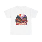 Trips with Dogs - Better Together Camping Van Sunset Graphic Tee