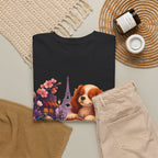 Dog & Brunch Better Together' T‑Shirt — Cute Cavalier King Charles Tea Time Tee