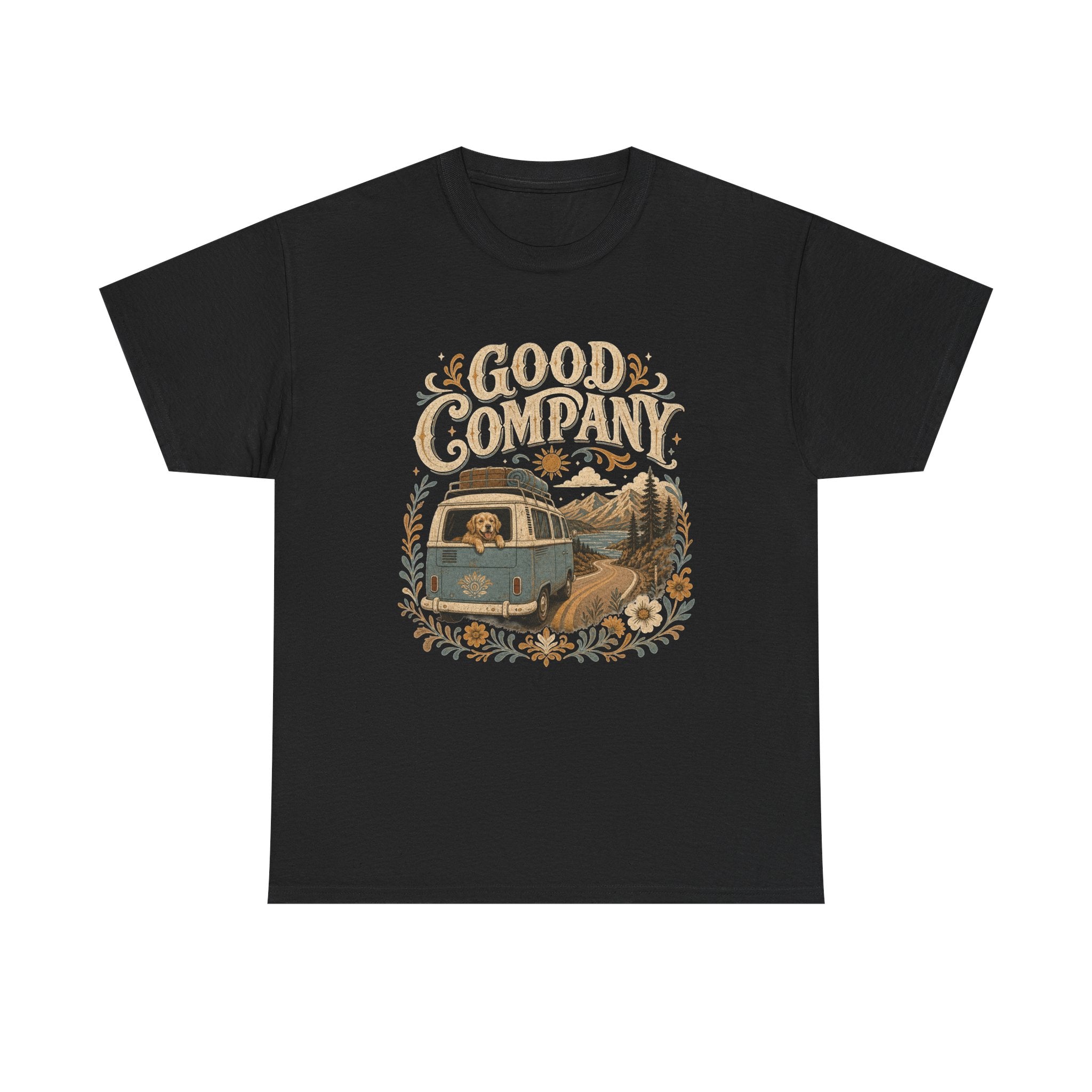 Good Company VW Camper Van Tee | Vintage Camper, Road Trip Graphic