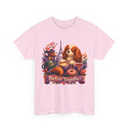 Dog & Brunch Better Together' T‑Shirt — Cute Cavalier King Charles Tea Time Tee