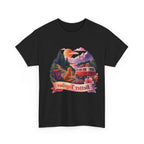 Trips with Dogs - Better Together Camping Van Sunset Graphic Tee