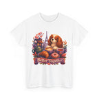 Dog & Brunch Better Together' T‑Shirt — Cute Cavalier King Charles Tea Time Tee