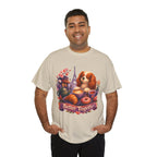 Dog & Brunch Better Together' T‑Shirt — Cute Cavalier King Charles Tea Time Tee