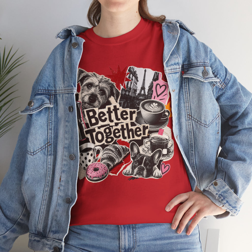 Better Together Dogs & Coffee Tee