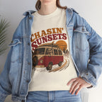 Chasin' Sunsets Camper Van Tee | Vintage Road Trip Retro Surf Vibes