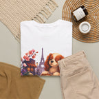 Dog & Brunch Better Together' T‑Shirt — Cute Cavalier King Charles Tea Time Tee
