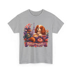 Dog & Brunch Better Together' T‑Shirt — Cute Cavalier King Charles Tea Time Tee