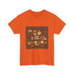 Cafe Vibes Tee — Cozy Coffee and Dogs Graphic T‑Shirt