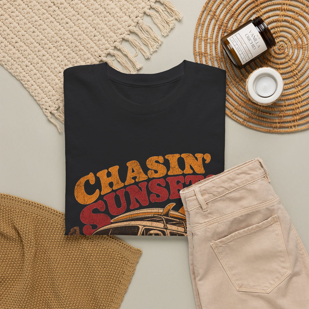Chasin' Sunsets Camper Van Tee | Vintage Road Trip Retro Surf Vibes