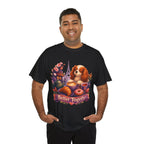 Dog & Brunch Better Together' T‑Shirt — Cute Cavalier King Charles Tea Time Tee