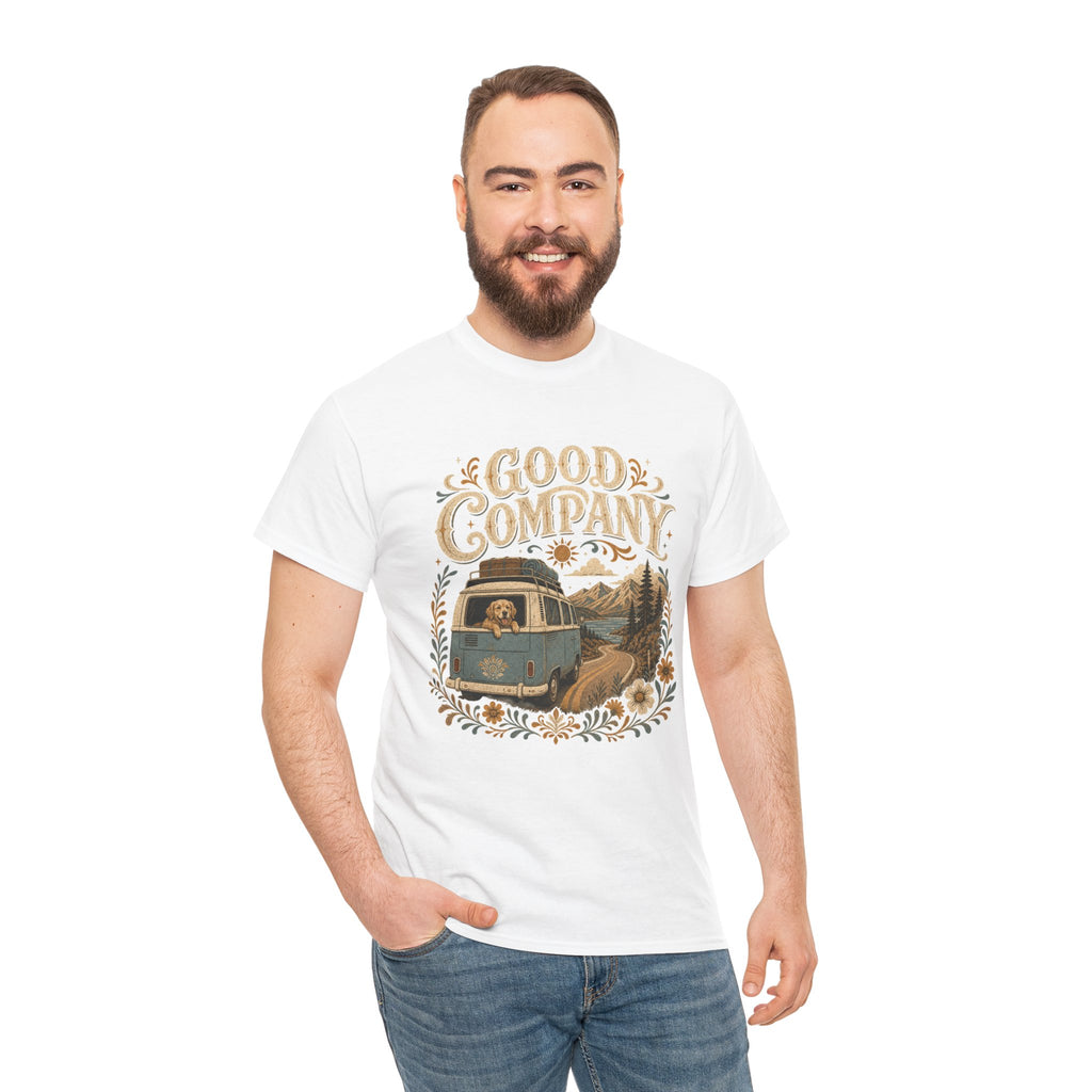 Good Company VW Camper Van Tee | Vintage Camper, Road Trip Graphic