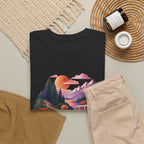 Trips with Dogs - Better Together Camping Van Sunset Graphic Tee