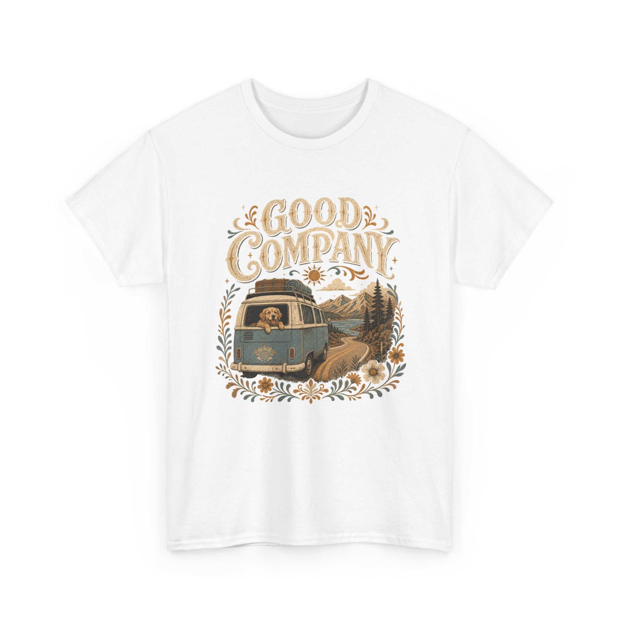 Good Company VW Camper Van Tee | Vintage Camper, Road Trip Graphic