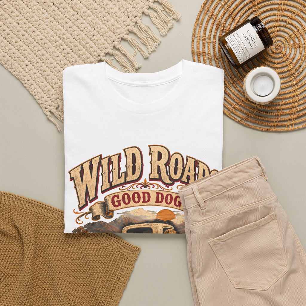T-Shirt — Wild Roads "Good Dog" Vintage Truck Graphic