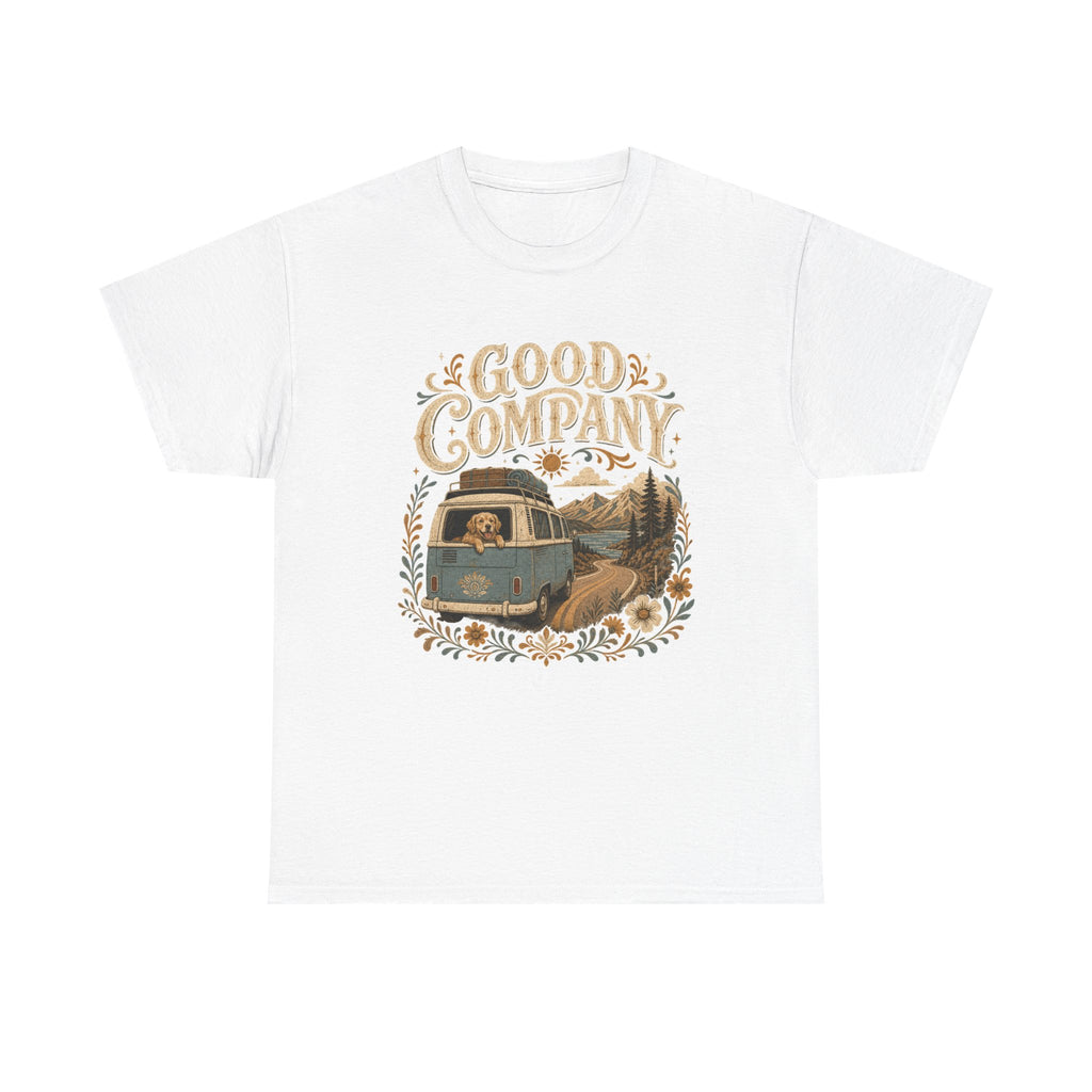 Good Company VW Camper Van Tee | Vintage Camper, Road Trip Graphic