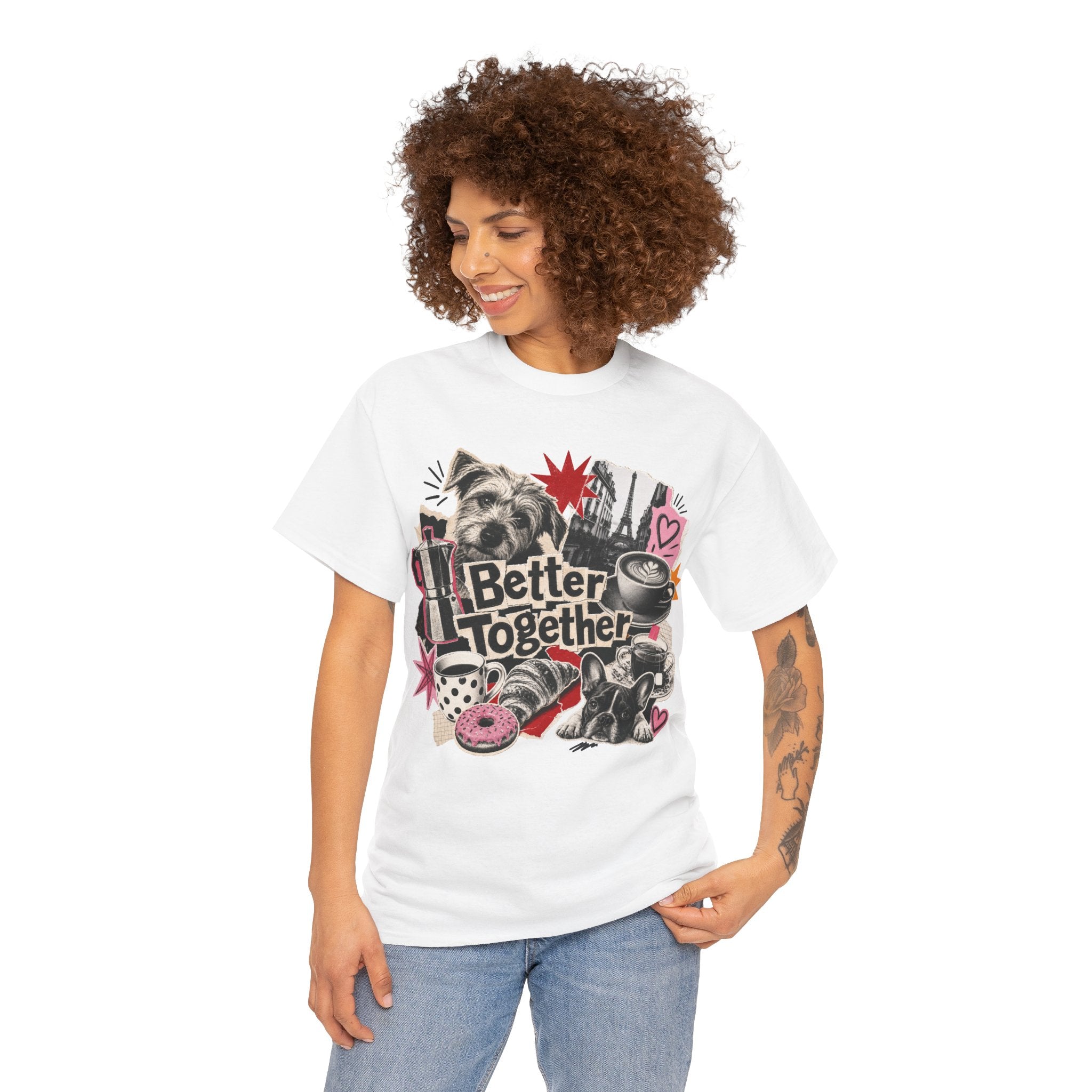 Better Together Dogs & Coffee Tee